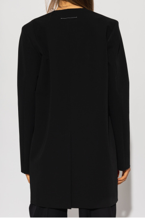 versace gianni versace cotton hoodie item Raw-edge blazer