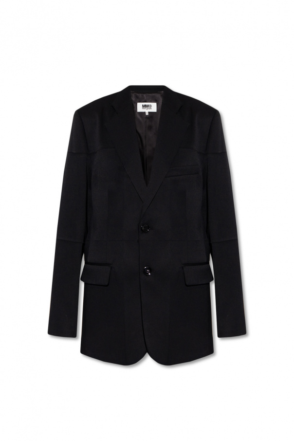 DSQUARED2 PERFORATED T-SHIRT Blazer with notch lapels