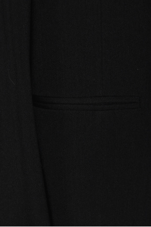 DKNY logo-print short-sleeve T-shirt Relaxed-fitting blazer