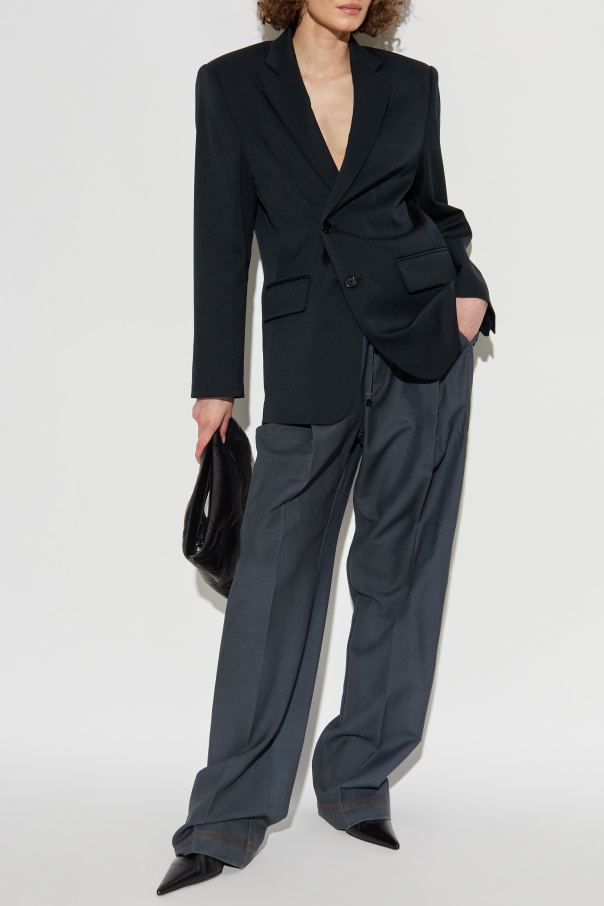 MM6 Maison Margiela Blazer with wool trim