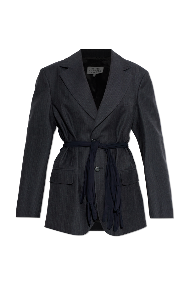 Blazer with long gloves od MM6 Maison Margiela