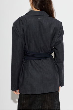 MM6 Maison Margiela Blazer with long gloves