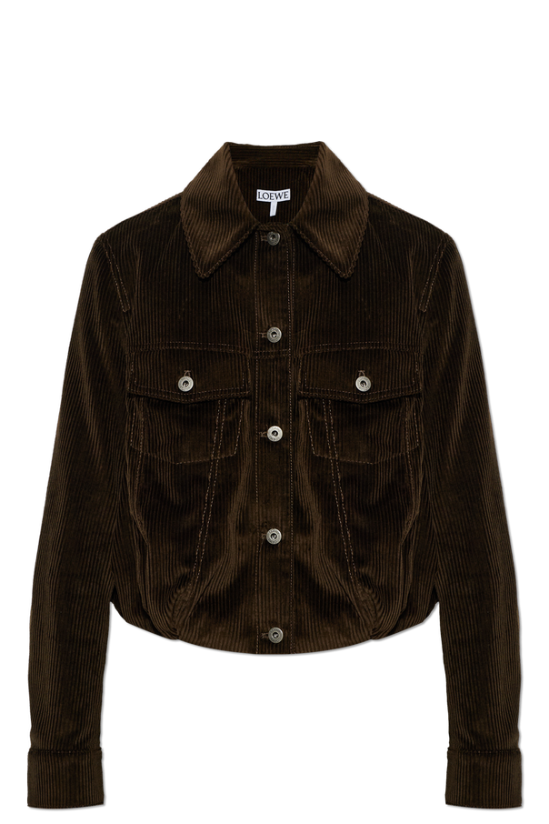 Loewe Corduroy Jacket with Pockets