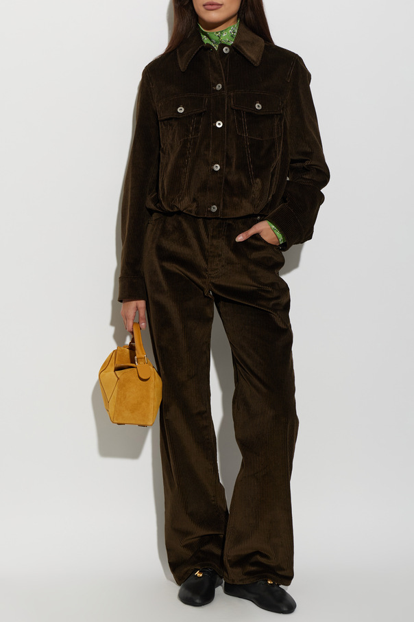 Loewe Corduroy Jacket with Pockets