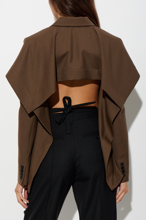 Loewe Wool blazer with decorative back