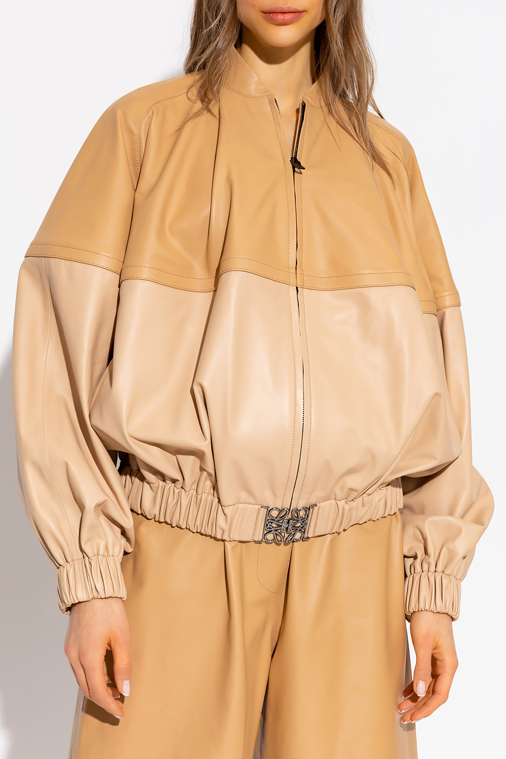 Loewe Leather bomber jacket