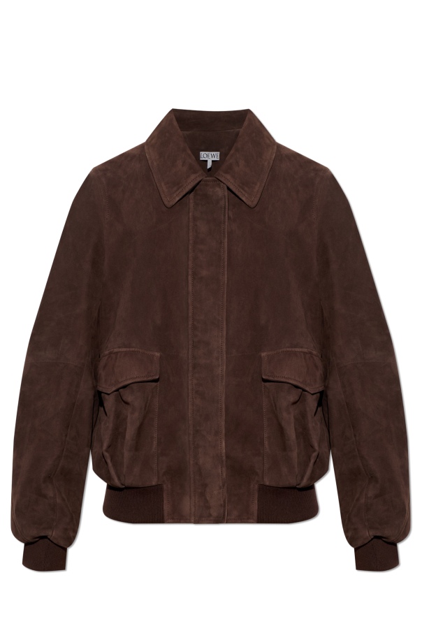 Suede jacket od Loewe