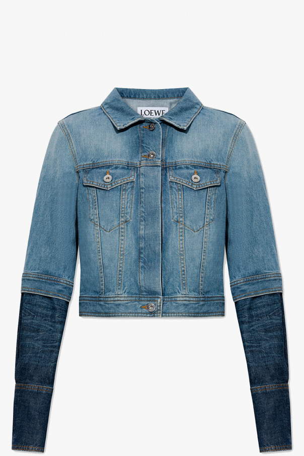 Loewe Denim jacket with double sleeves