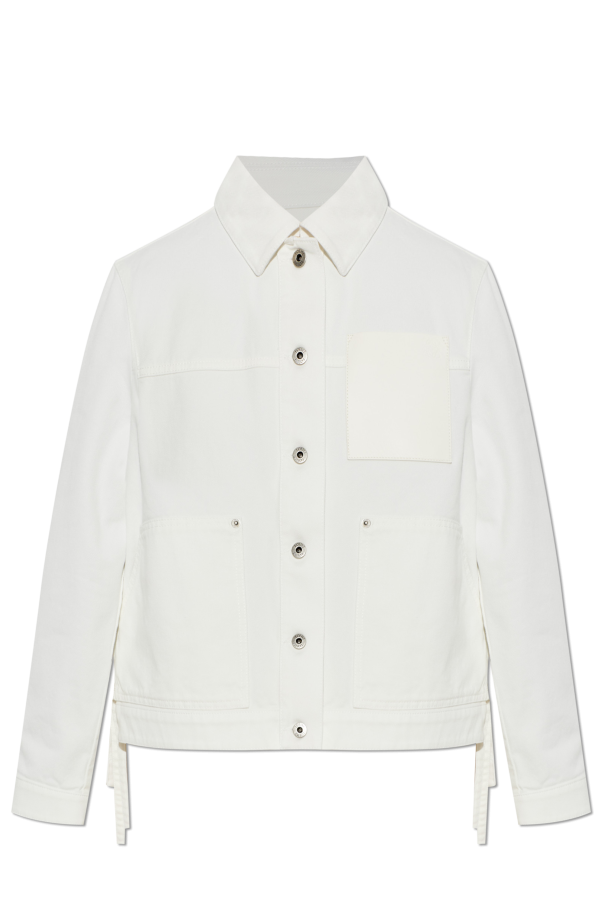 Denim jacket with side slit od Loewe