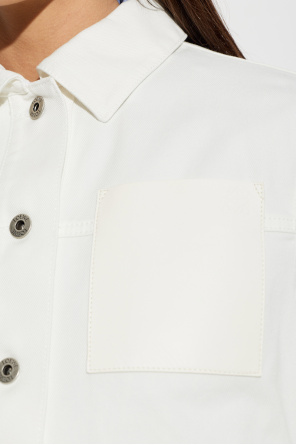 Loewe Denim jacket with side slit