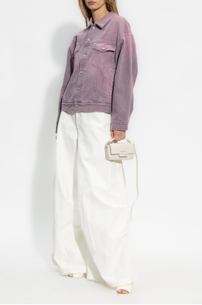 Distressed denim jacket od MM6 Maison Margiela