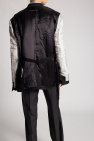 TEEN graphic-print hoodie dress Panelled blazer