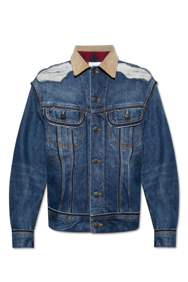 Maison Margiela Denim jacket with a vintage effect