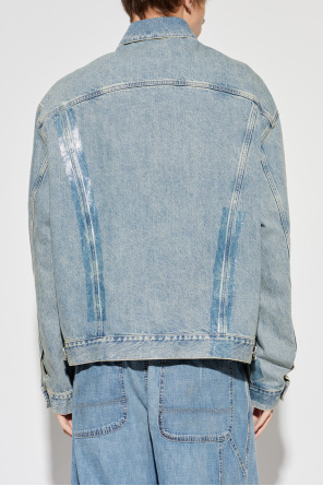 Maison Margiela Chaqueta vaquera con efecto "vintage"