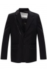 Maison Margiela BLACK Tulle-trimmed blazer