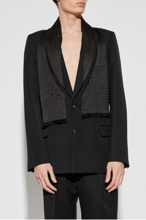 Maison Margiela Blazer with decoratively sewn-in shawl