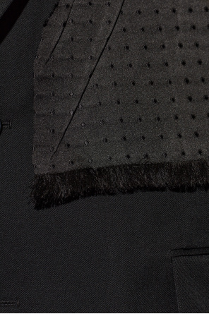 Maison Margiela Blazer with decoratively sewn-in shawl