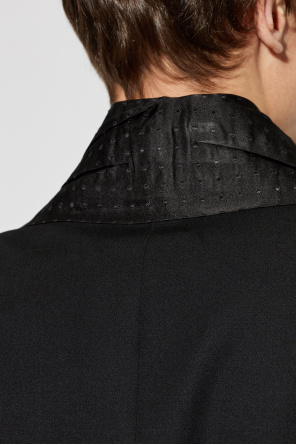 Maison Margiela Blazer with decoratively sewn-in shawl