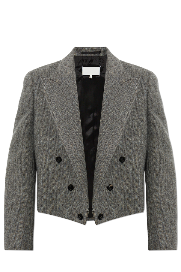 Wool Herringbone Blazer od Maison Margiela