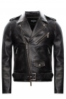 Dsquared2 BLACK Leather jacket