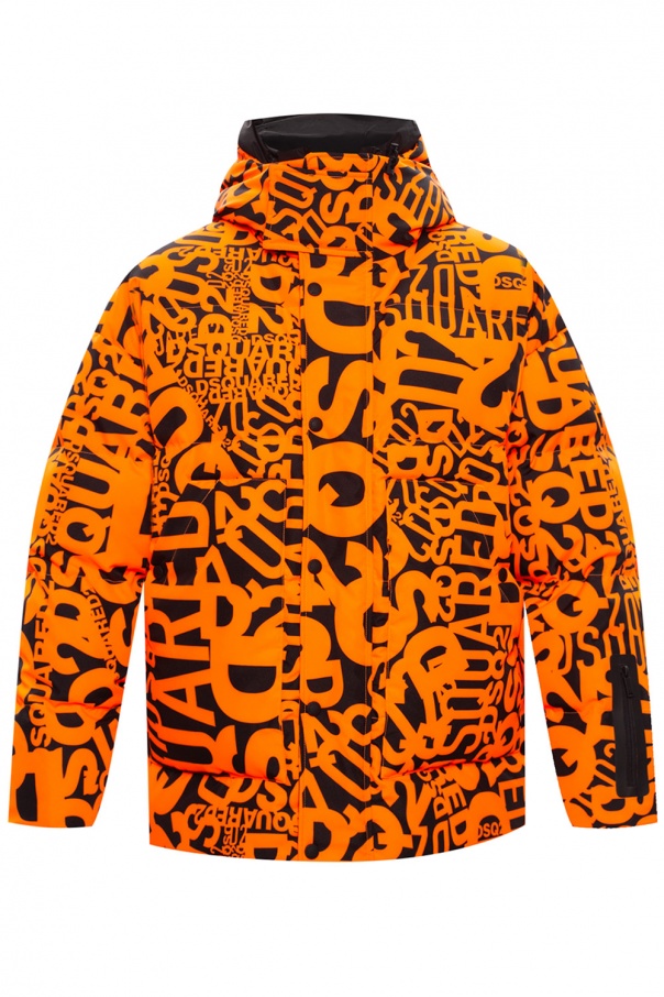 dsquared2 orange jacket