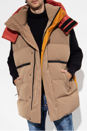Dsquared2 boyfriend-stil jacket with detachable sleeves