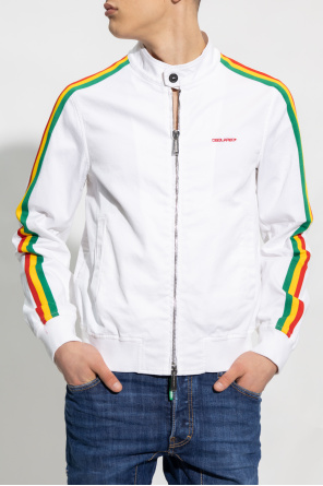 Dsquared2 Jacket appliqued with logo