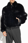 Dsquared2 BLACK Faux fur jacket