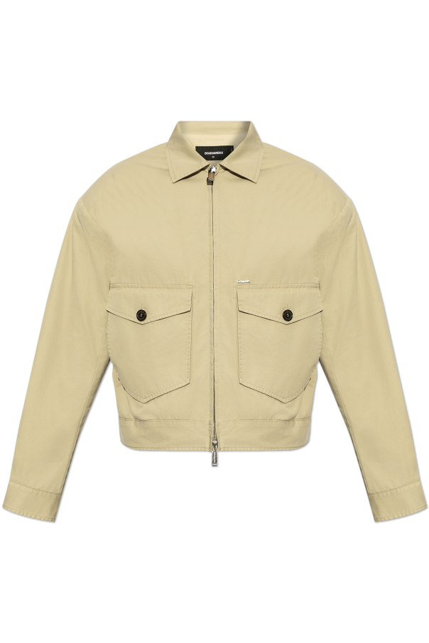 Dsquared2 Jacket with shoulder pads