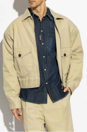 Dsquared2 Jacket with shoulder pads