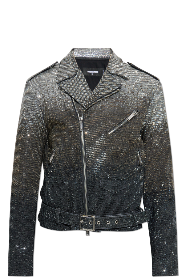 Jacket with decorative trim od Dsquared2