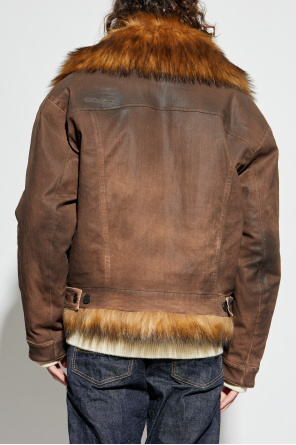 Dsquared2 Chaqueta vaquera acolchada