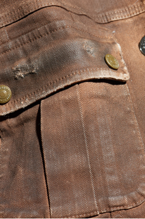 Dsquared2 Chaqueta vaquera acolchada