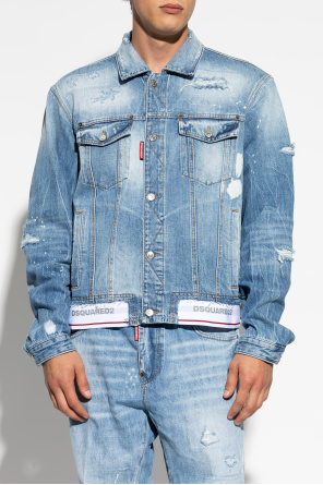 Dsquared2 Denim jacket with 'vintage' effect