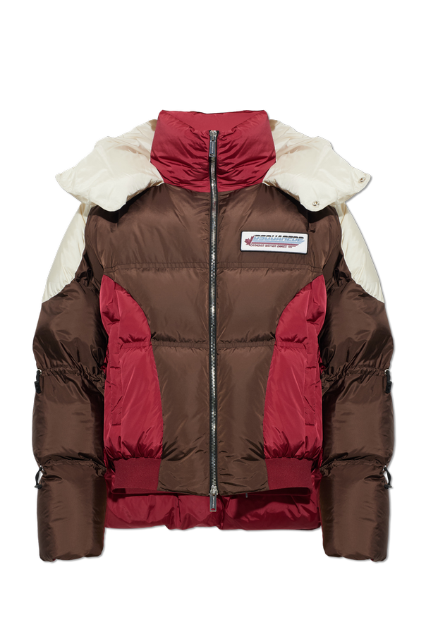 Down jacket with embroidered logo od Dsquared2