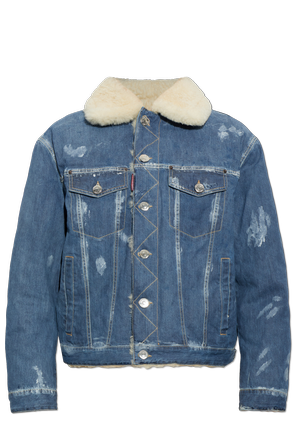 ‘vintage’-style denim jacket