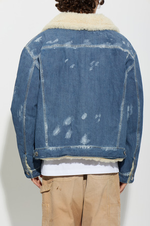 Dsquared2 ‘vintage’-style denim jacket