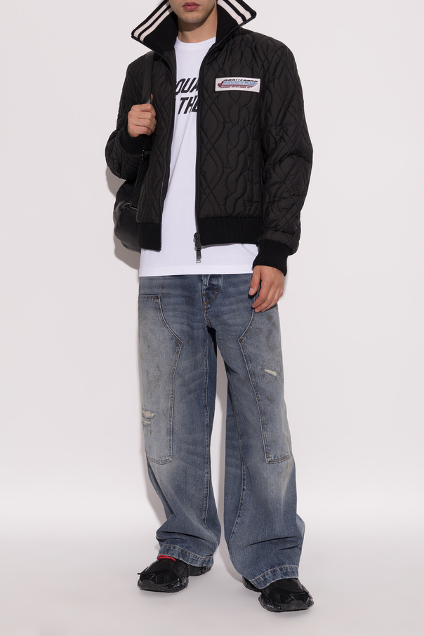 Dsquared2 Jacket with logo patch