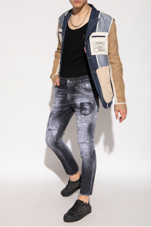 Patchwork blazer od Dsquared2