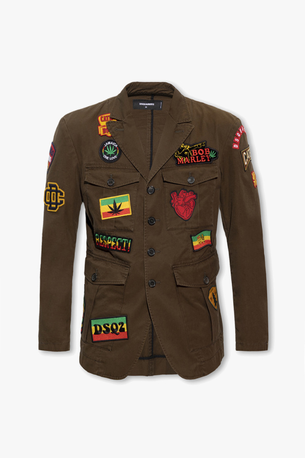 Dsquared2 Patched jacket