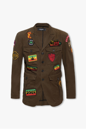 Patched jacket od Dsquared2