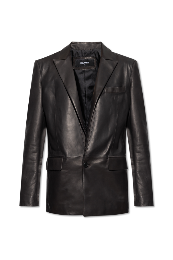 Dsquared2 Leather blazer