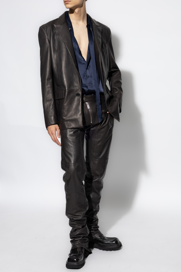 Dsquared2 Leather blazer