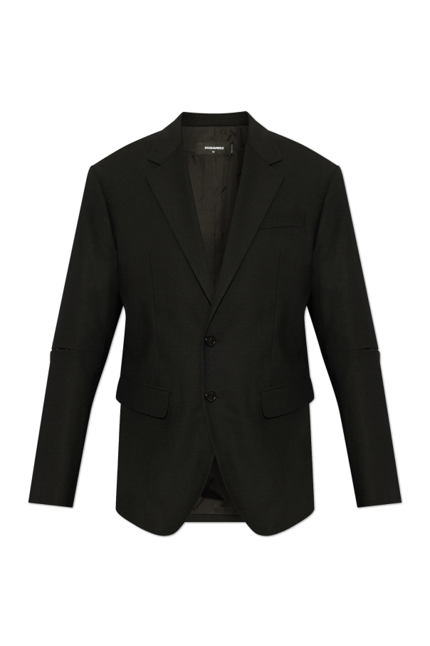 Dsquared2 Blazer with wool finish
