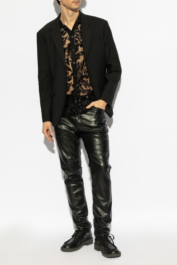 Dsquared2 Blazer with wool finish