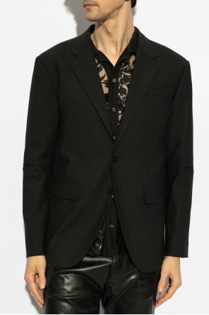 Dsquared2 Blazer with wool finish