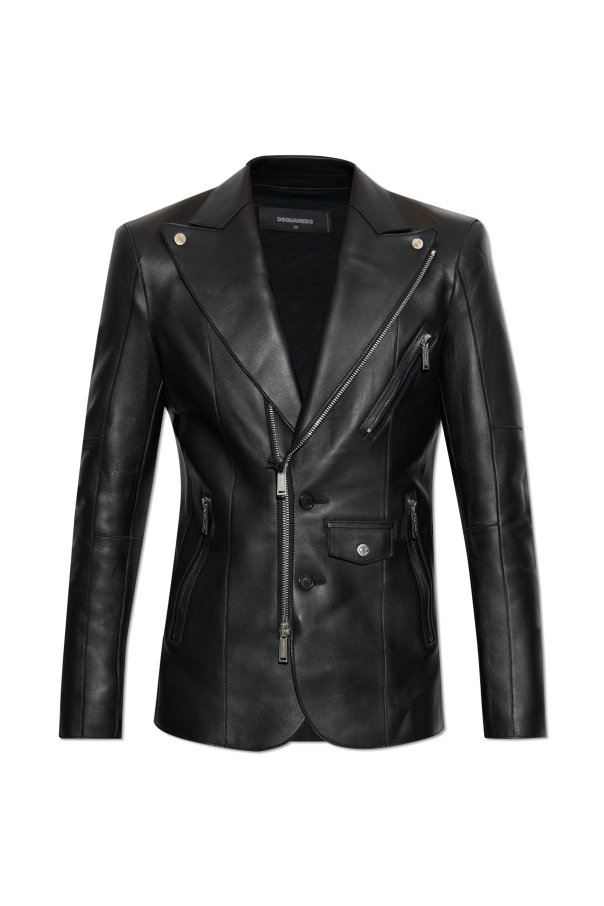 Leather jacket od Dsquared2