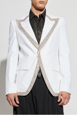 Dsquared2 Blazer mit glänzenden Applikationen