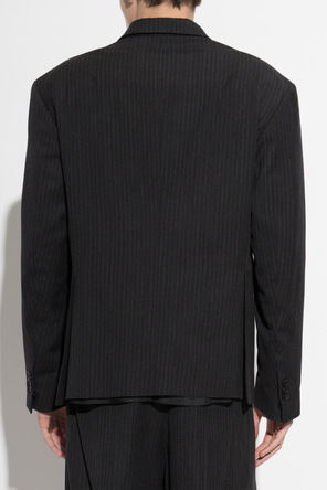 Dsquared2 Blazer de lana con doble abertura