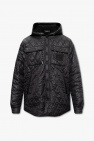 Dsquared2 BLACK Quilted jacket with hood